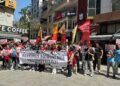Barta Tekstil işçileri gasp edilen alacakları için İzmir’de eylem yaptı